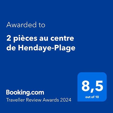 2 pièces au centre de Hendaye-Plage Extérieur photo