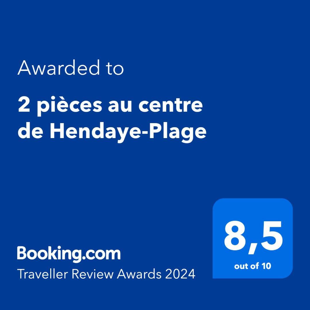 2 pièces au centre de Hendaye-Plage Extérieur photo